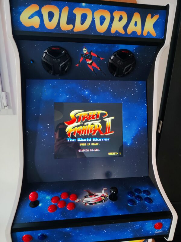 Borne Arcade avec Street Fighter