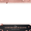 Filtre Anniversaire 18 ans 1 Borne photobooth