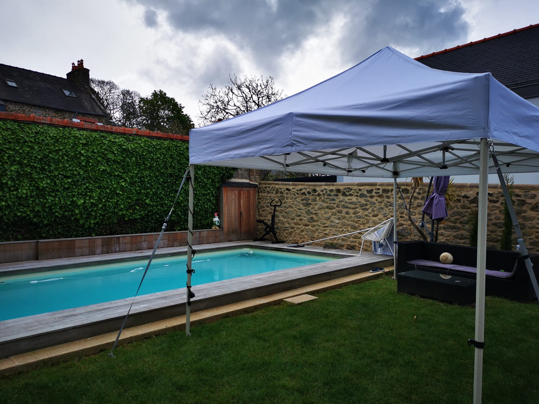 Tente 6x12m assemblage de 3 tentes 6x4m – Image 32