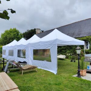 Tente pliante barnum 4x16m (45x(4x4m))