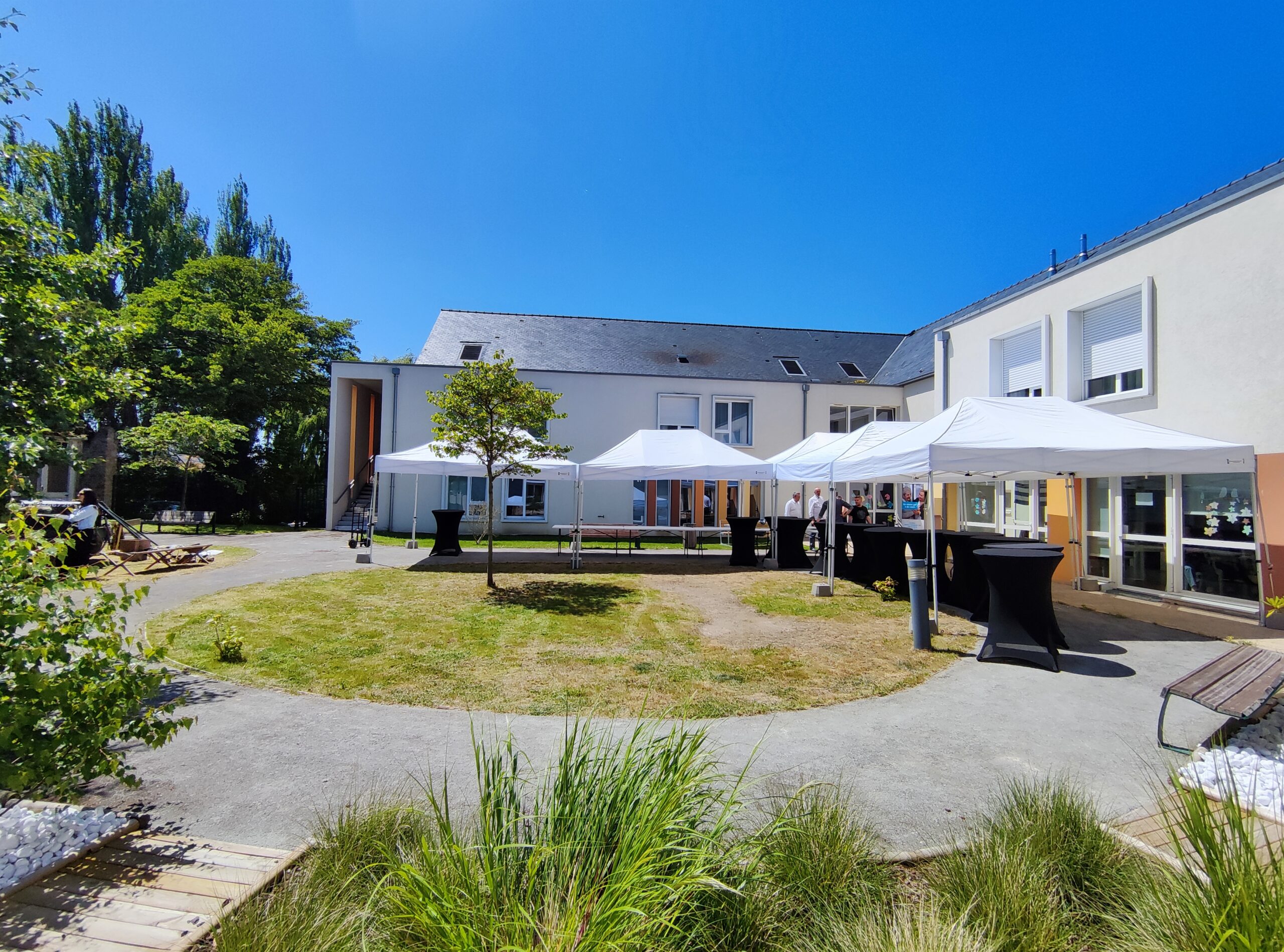 Tente 6x12m assemblage de 3 tentes 6x4m – Image 20