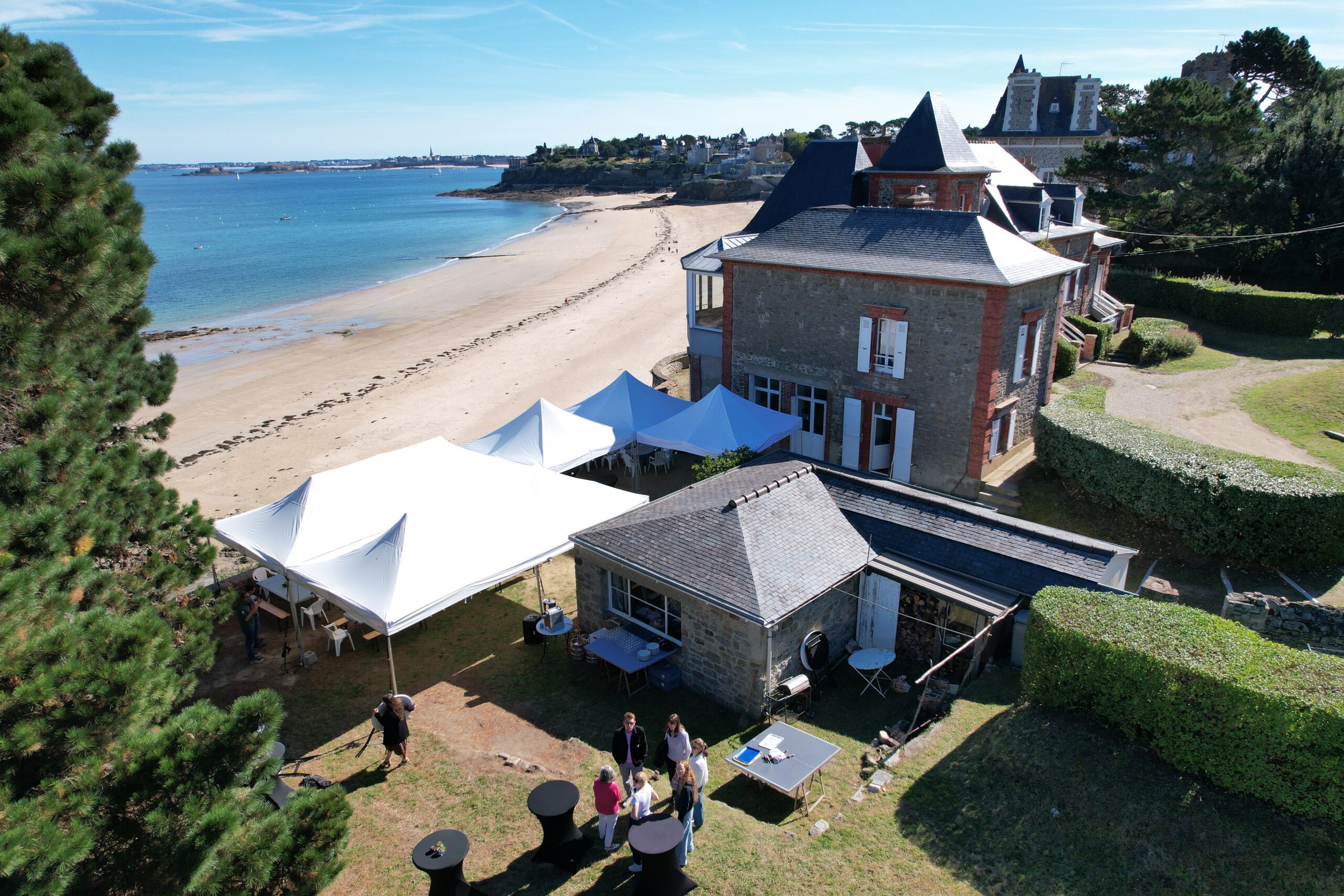 Tente 6x12m assemblage de 3 tentes 6x4m – Image 6