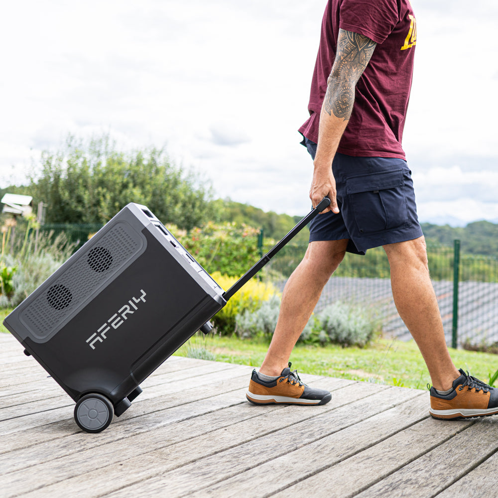 Station D'énergie Portable d'une Capacité de 3840Wh avec panneau solaire 400w en option – Image 5