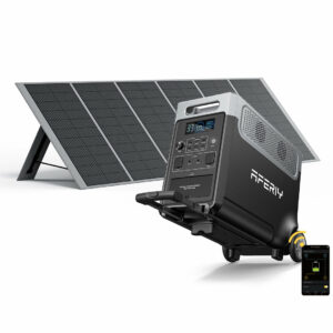 Station D'énergie Portable d'une Capacité de 3840Wh avec panneau solaire 400w en option