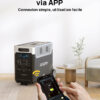 Station D'énergie Portable d'une Capacité de 3840Wh avec panneau solaire 400w en option