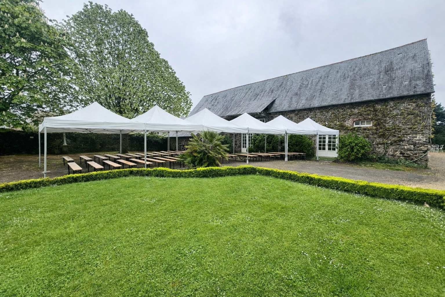 Location chapiteau 6 × 20 m – Tente de réception modulable – Image 4