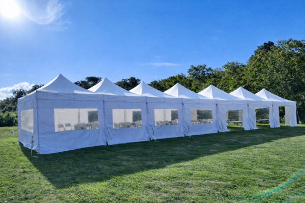 6x24m Location chapiteau 6 × 24 m – Tente de réception modulable